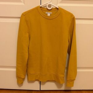 Amazon Men's Golden Yellow Crewneck Sweater